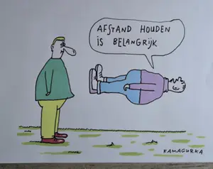 Kamagurka - Afstand houden is belangrijk kopen? Bied vanaf 235!