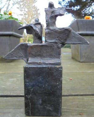 Eric Claus - de fluitspelers - dubbel gesigneerd! kopen? Bied vanaf 245!