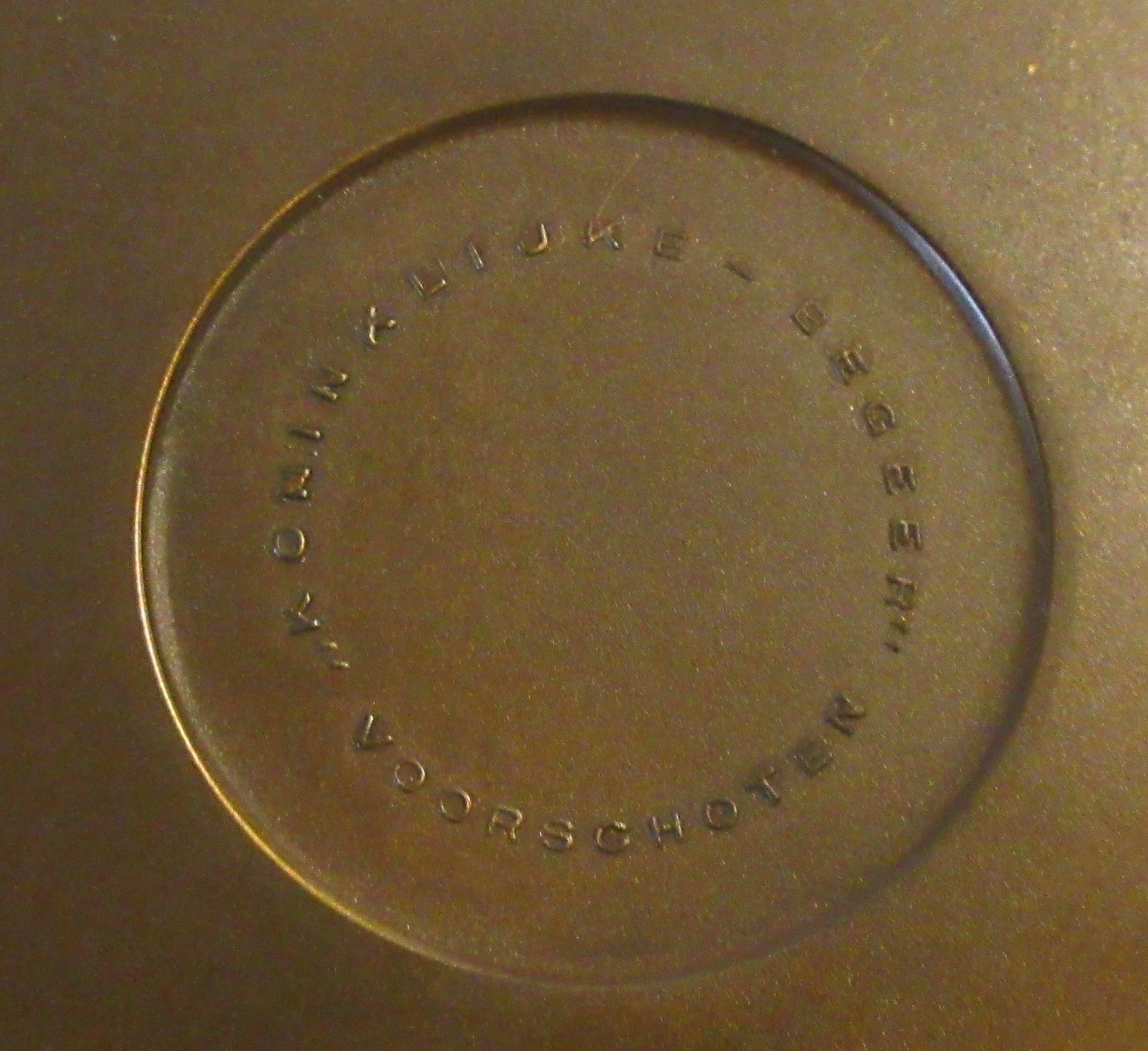Koninklijke Van Kempen & Begeer - Bronzen Karl Landsteiner Plaquette kopen? Bied vanaf 10!
