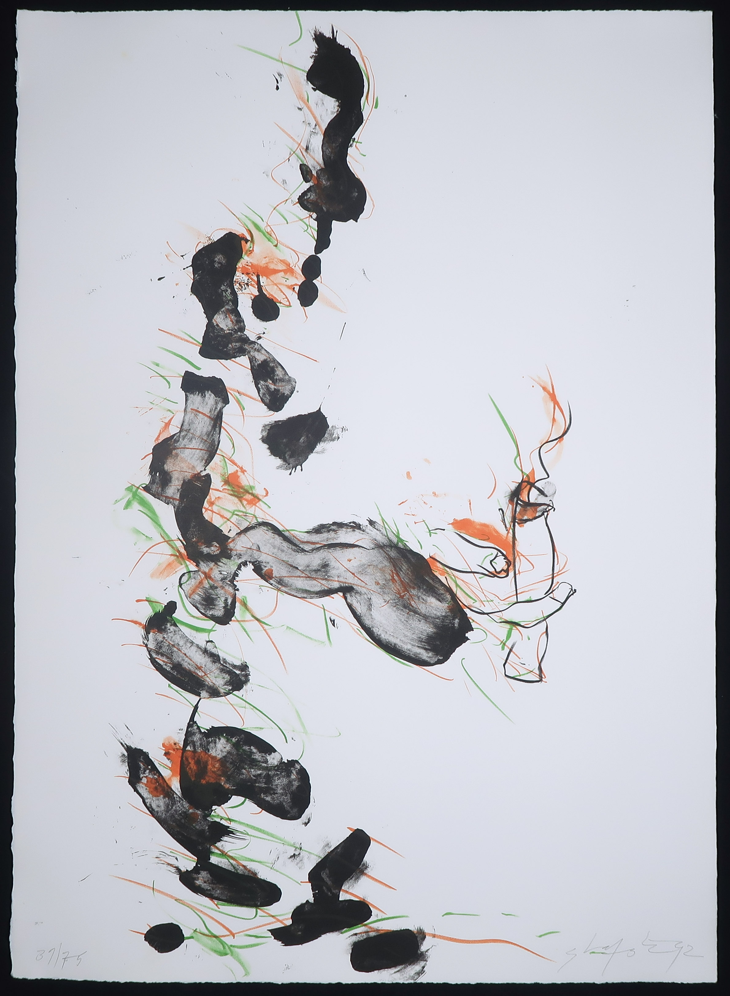 Ger Lataster - Litho, Zonder titel kopen? Bied vanaf 50!