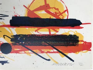 Sam Middleton - Gesigneerde zeefdruk - 1972 - 31/56 kopen? Bied vanaf 55!