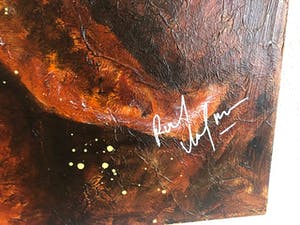 Roel Hofman - vrouw omwikkeld met doek, rugaanzicht. kopen? Bied vanaf 100!