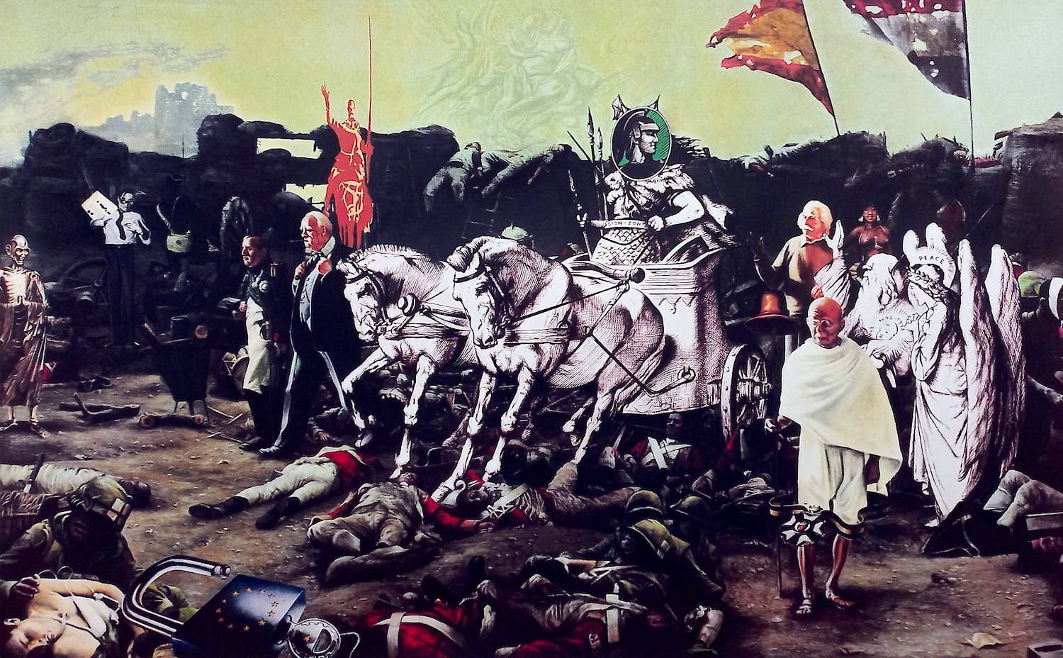 Rob Scholte - Vrede van Münster, zeefdruk verkocht voor € 1!