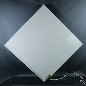 Theo Vankan - Wandscultpuur met geel neonlicht, Zonder titel (Groot) kopen? Bied vanaf 250!
