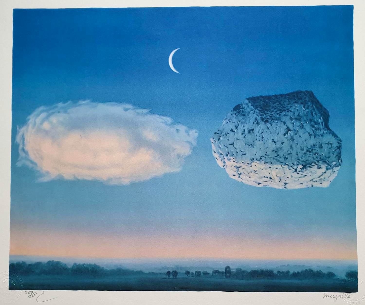 Rene Magritte - La bataille de l'Argonne kopen? Bied vanaf 440!