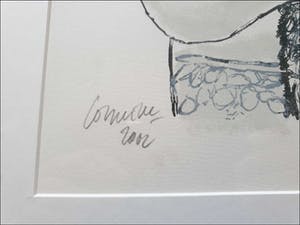 Corneille - Handgesigneerde ingelijste zeefdruk, Femme et animaux XV kopen? Bied vanaf 150!