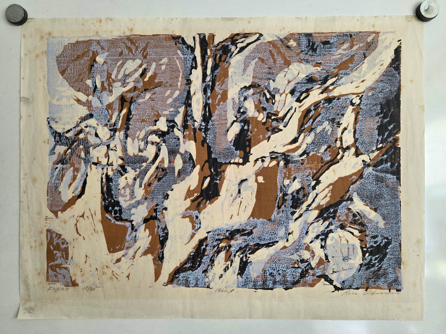 William Ross Abrams - Figuren. Abstract. kopen? Bied vanaf 99!