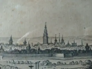 Niet of onleesbaar gesigneerd - Maestricht - oude gravure kopen? Bied vanaf 1!