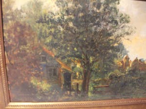 Cornelis Kersenboom - Hollands landschap.1940 kopen? Bied vanaf 40!