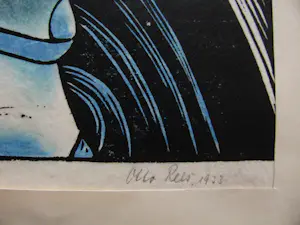 Otto van Rees - MUTTER MIT KIND 1933 signiert kopen? Bied vanaf 150!