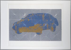 Elizabeth de Vaal - Zeefdruk, Illusive dream - Ingelijst kopen? Bied vanaf 1!