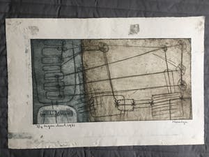 Jan Montyn - Compositie 1961 kopen? Bied vanaf 140!