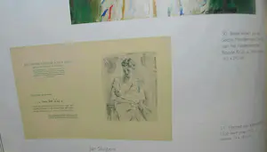 Jan Sluijters - 'moeder met kind' 1950 (hoogdruk, ingelijst)-vermeld in bijgeleverd boek kopen? Bied vanaf 225!