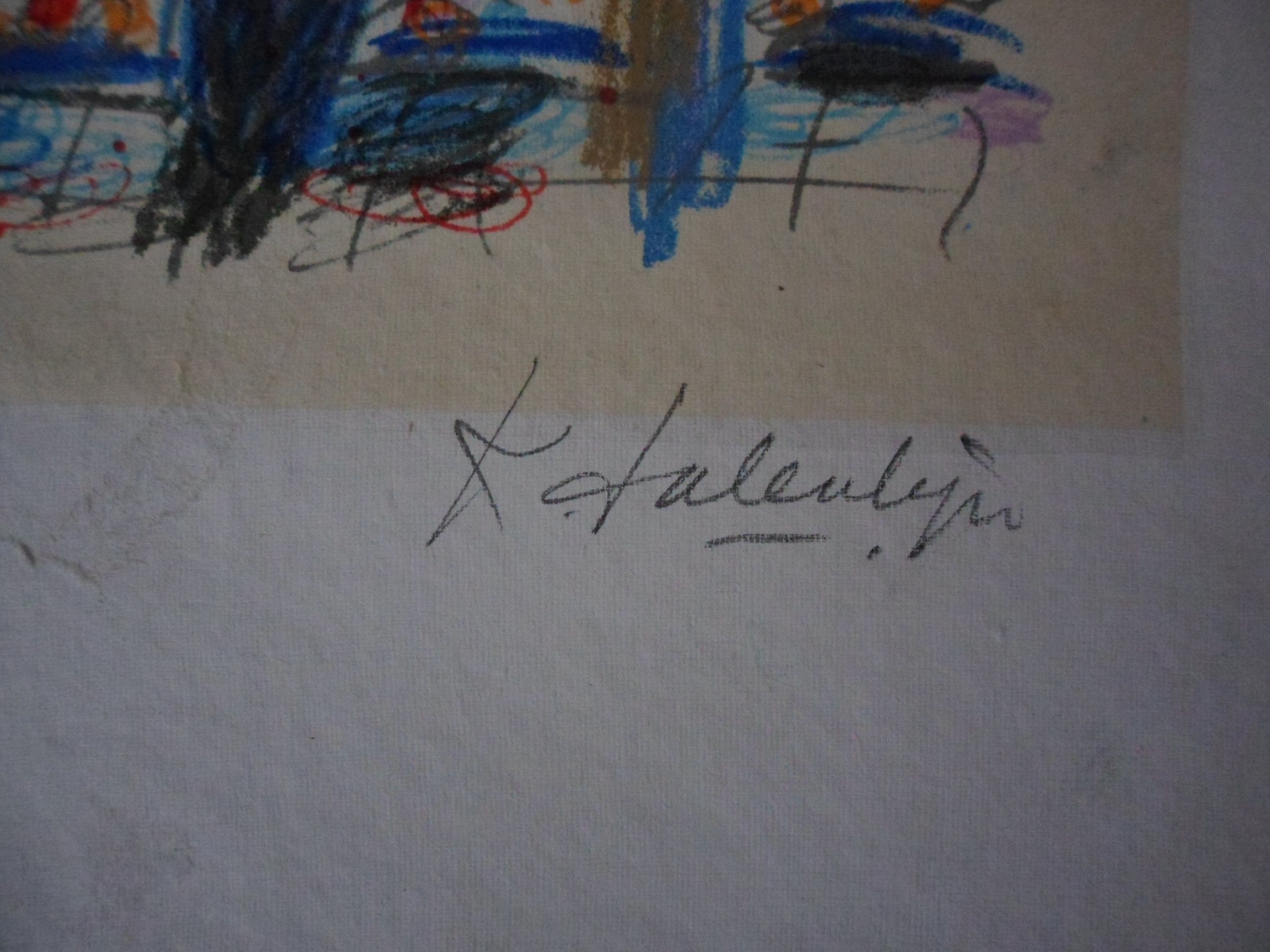 Kees Salentijn - Zeefdruk. "Antonia".  kopen? Bied vanaf 40!