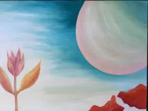 Jaap Zwart - Surrealistische landschap | olieverf op doek kopen? Bied vanaf 1!