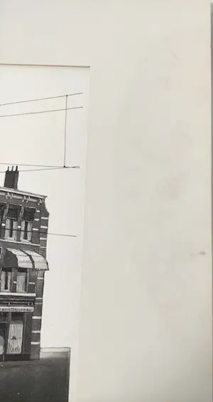 Wim Bettenhausen - Ets en aquatint, Turfmarkt kopen? Bied vanaf 50!