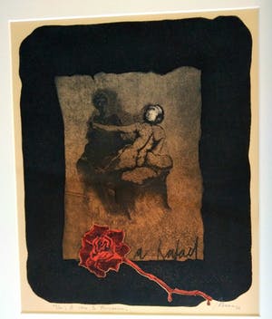 Manuel Menan - (1946-1994) , ' a Rose to Fornarina' kopen? Bied vanaf 35!