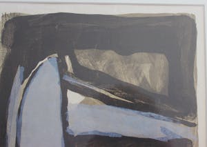 Bram van Velde - Abstracte compositie kopen? Bied vanaf 250!