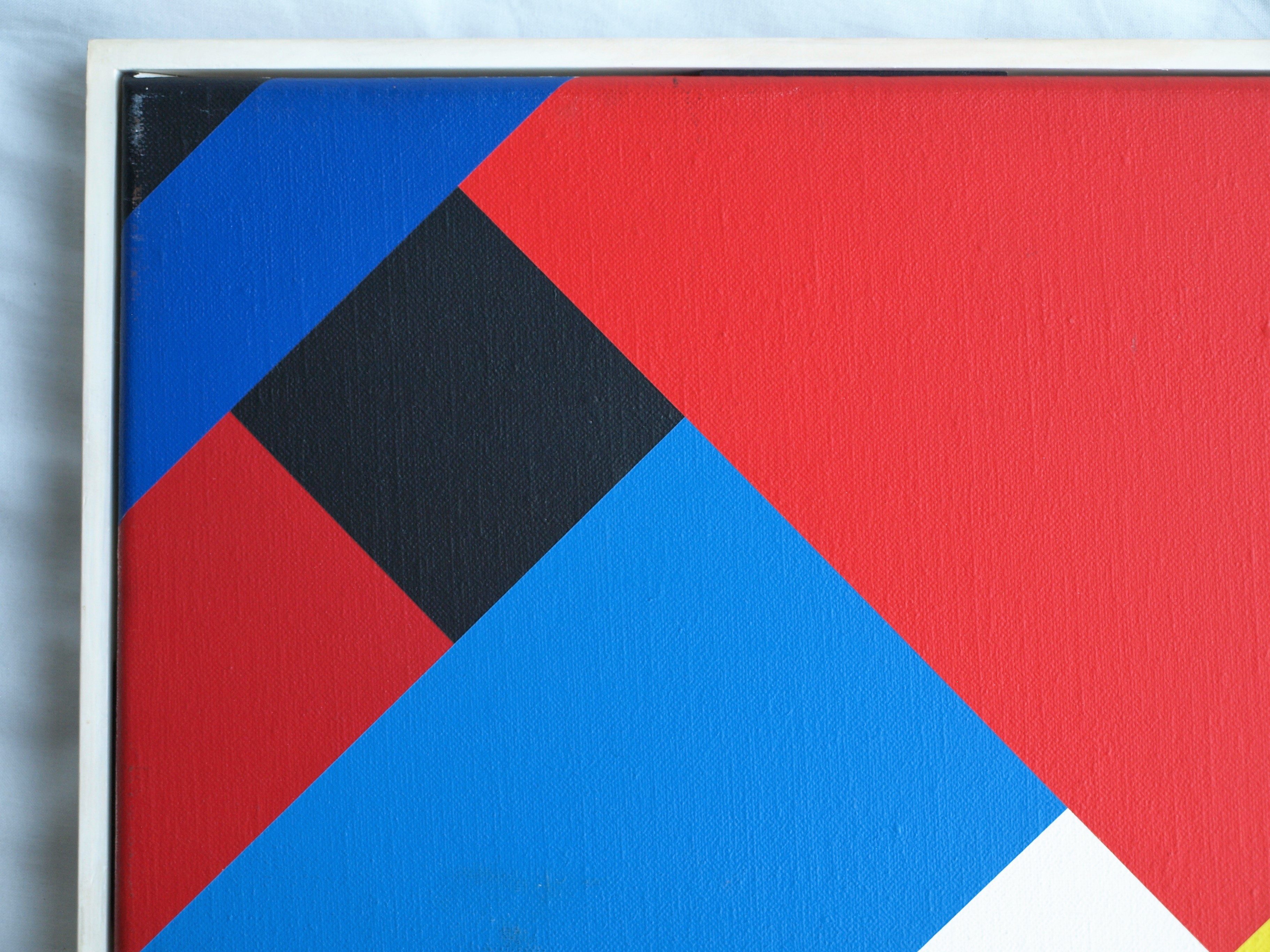 Nigel Kent - Acrylverf op doek – Zonder titel - Ingelijst - ca 1992 kopen? Bied vanaf 1!