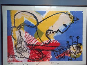 Herman Brood - Gitarist ( zeer groot ) kopen? Bied vanaf 695!