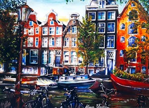 Elena Polyakova - Mooie weer in Amsterdam kopen? Bied vanaf 65!