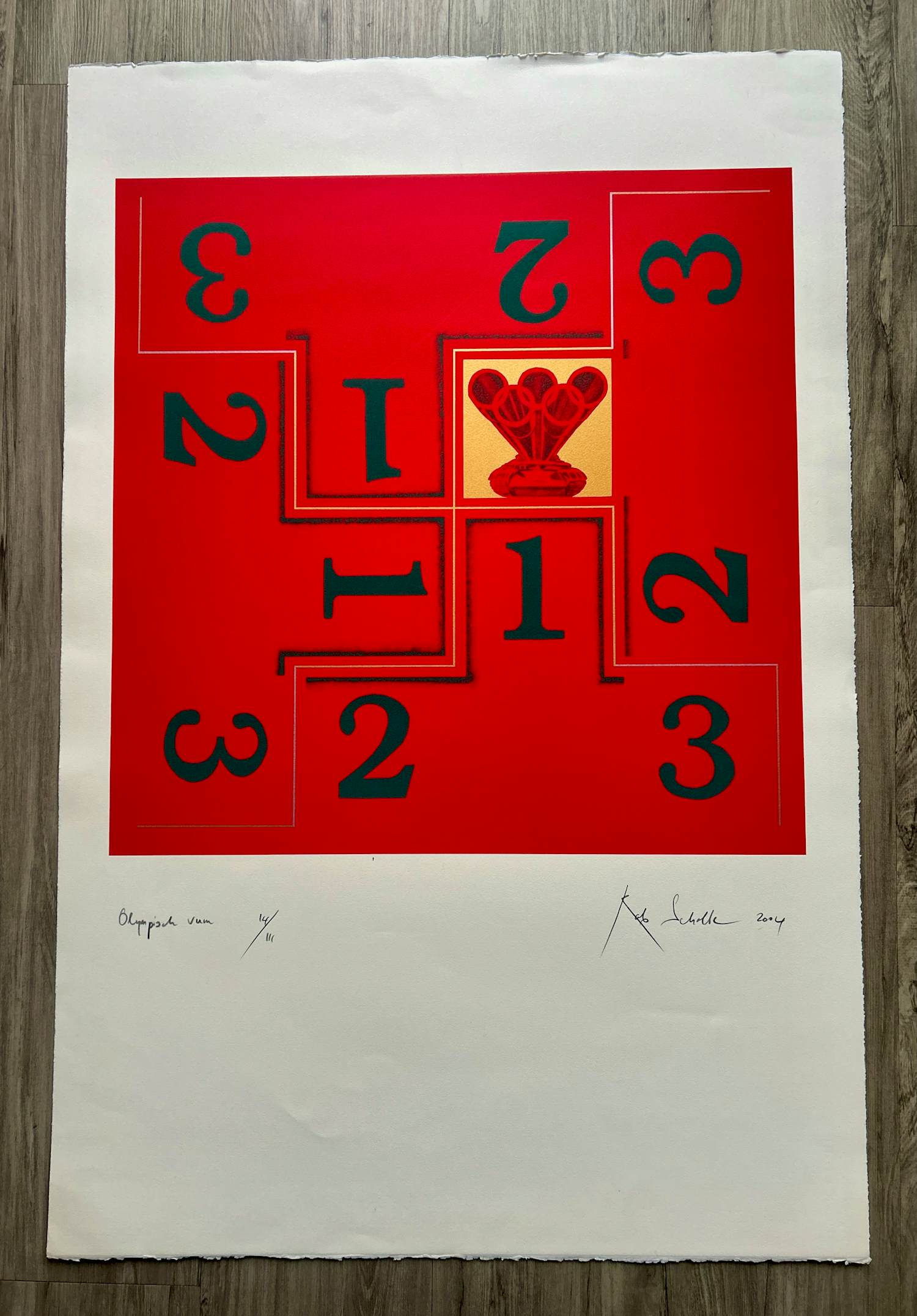 Rob Scholte - Olympisch vuur verkocht voor € 40!
