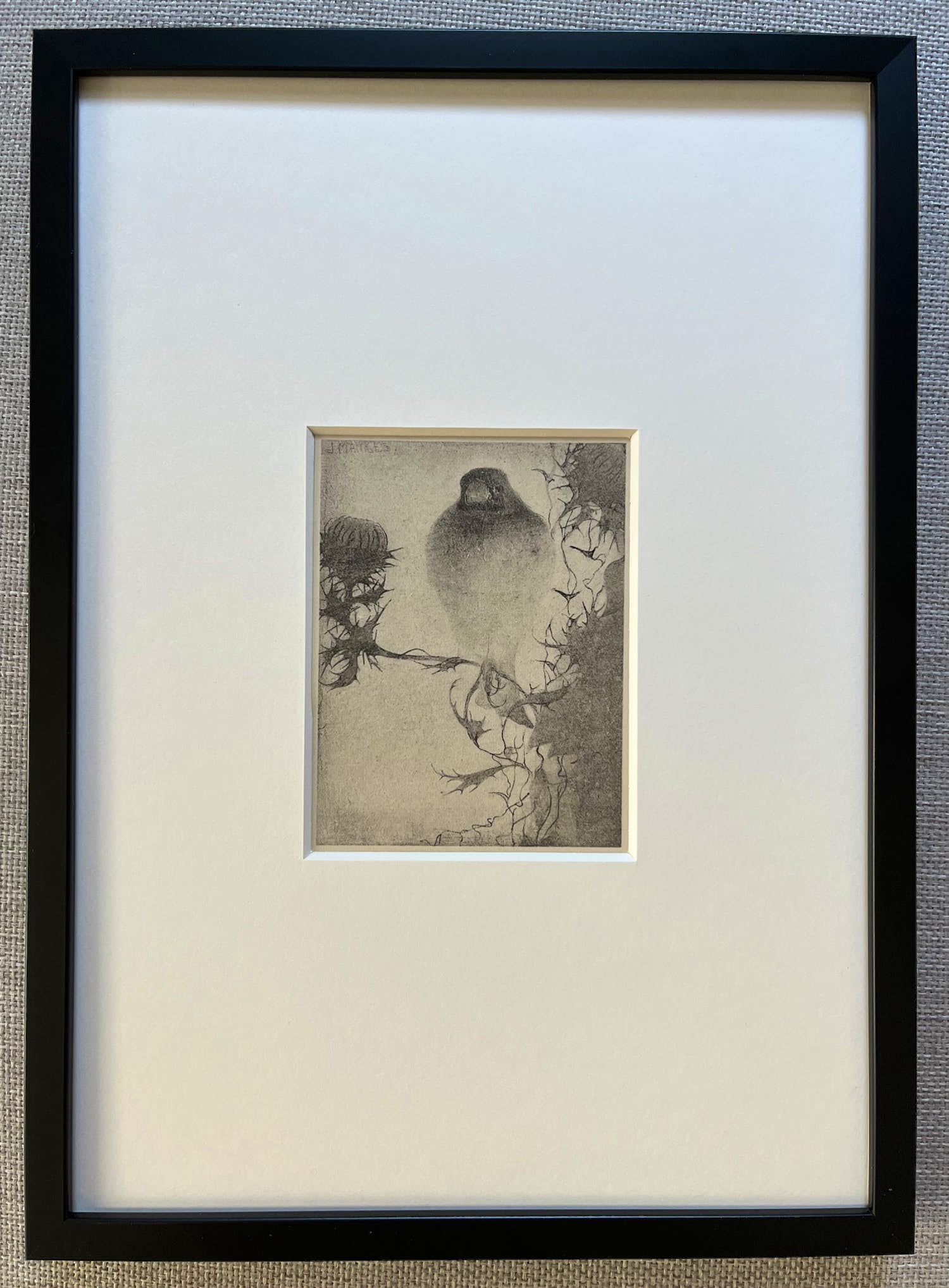 Jan Mankes - Originele Heliogravure - Puttertje op Tak 1923 kopen? Bied vanaf 175!