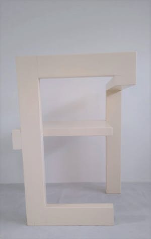 Curiosa - Iconisch ontwerp, stoel ontworpen in stijl van de Steltmanstoel Gerrit Rietveld kopen? Bied vanaf 50!