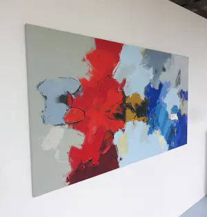 Henk van Vessem - Acryl op doek, Zonder titel (Zeer groot) kopen? Bied vanaf 400!