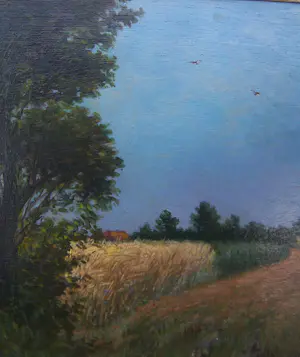 Jan van Lijnschooten - Korenveld bij Renkum kopen? Bied vanaf 50!