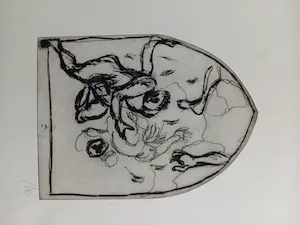 Markus Lüpertz - Titanenschlacht - 12 Kaltnadelradierungen kopen? Bied vanaf 2200!