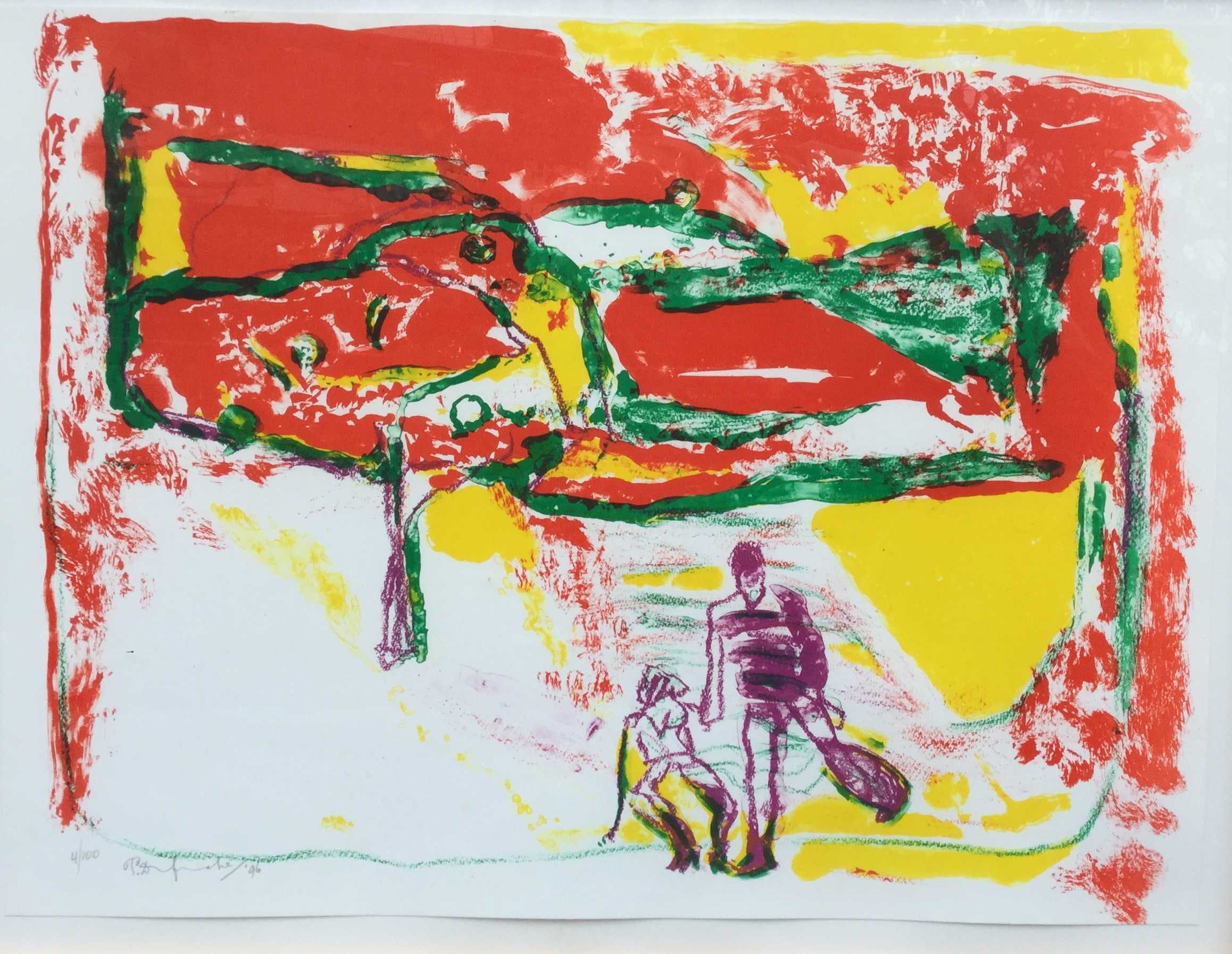 Pieter Defesche - C2615-1- onder de appelboom  kopen? Bied vanaf 60!