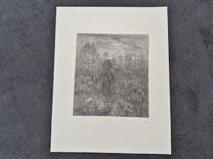 Marius Bauer - 10x litho - Carel ende Elegast, gemonogrameerd kopen? Bied vanaf 250!