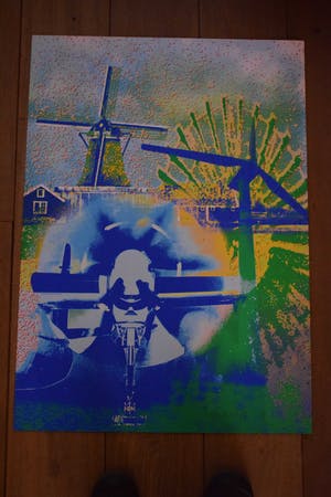 Henk van der Vet - Zeefdruk - Techniek kopen? Bied vanaf 40!