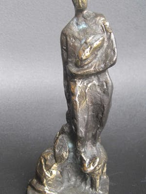 Brons (Onbekend) - Persoon met dieren kopen? Bied vanaf 30!