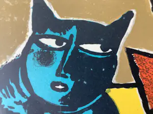 Corneille - Au Soleil avec Oiseau et chat kopen? Bied vanaf 365!