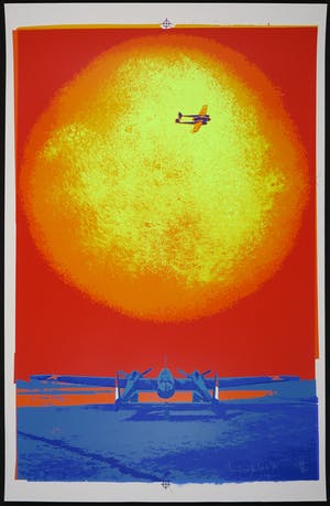 Henk van der Vet - Zeefdruk, Vlucht kopen? Bied vanaf 1!