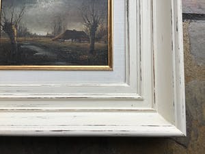 Niet of onleesbaar gesigneerd - Peellandschap met knotwilgen. kopen? Bied vanaf 1!