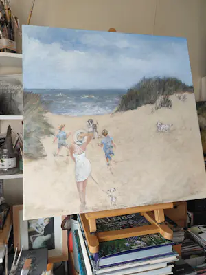 Kitty Mulder - Schilderes kopen? Bied vanaf 150!