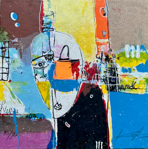 Kantcho Kanev - Zonder titel op paneel kopen? Bied vanaf 50!