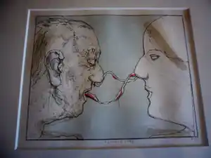 Co Westerik - Litho, verbonden verkocht voor € 150!