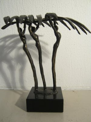 Hans Kuyper - Hans Kuyper - sculptuur "Botanica (3) - gesigneerd kopen? Bied vanaf 50!