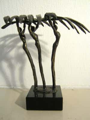 Hans Kuyper - Hans Kuyper - sculptuur "Botanica (3) - gesigneerd verkocht voor € 50!