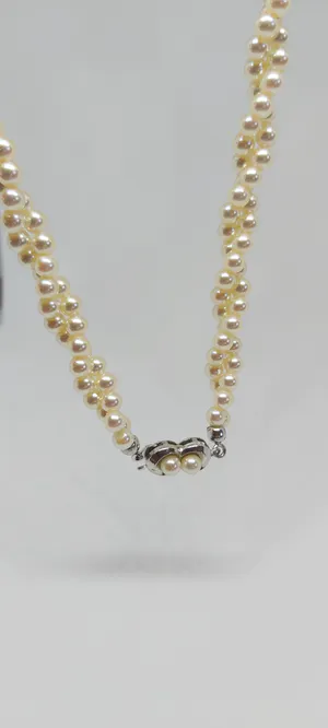 Zoetwaterparel Collier met zilver slotje 835, 41,8 cm lang kopen? Bied vanaf 65!