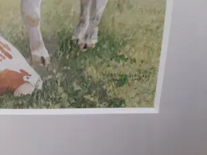 Wiebe A van der Zee - Zeefdruk, Koeien kopen? Bied vanaf 40!