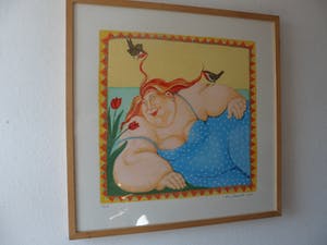 Ada Breedveld - Zeefdruk, Titel, "Come to my ears". kopen? Bied vanaf 70!