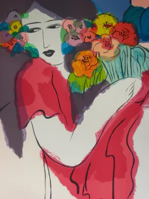 Walasse Ting - Lying Nude. kopen? Bied vanaf 445!