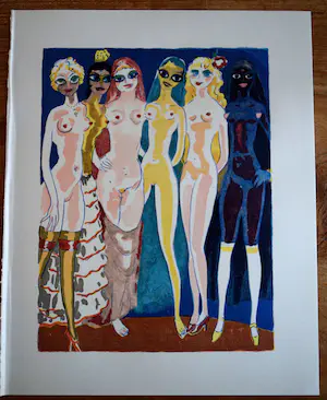 Kees van Dongen - Houtgravure - Les Six Adolescentes kaufen? Bieten Sie von 60!