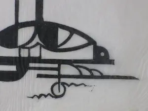 Niet of onleesbaar gesigneerd - 'Brug'-landschap - Houtsnede kopen? Bied vanaf 1!