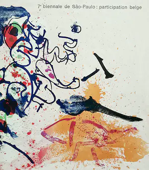 Pierre Alechinsky - Biennale de Sao-Paulo, publicatie met o.a. 5 originele litho’s kaufen? Bieten Sie von 125!